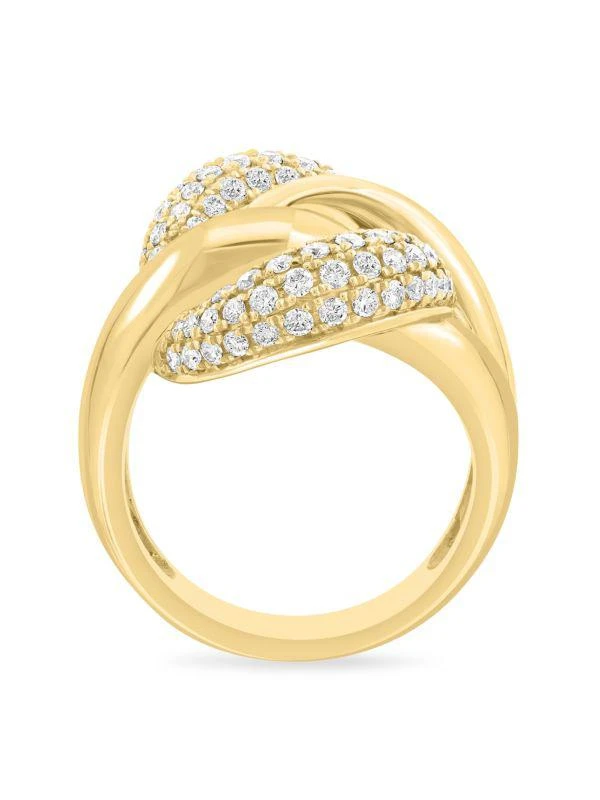 Effy 14K Yellow Gold
1.23 TCW Diamond Ring 2