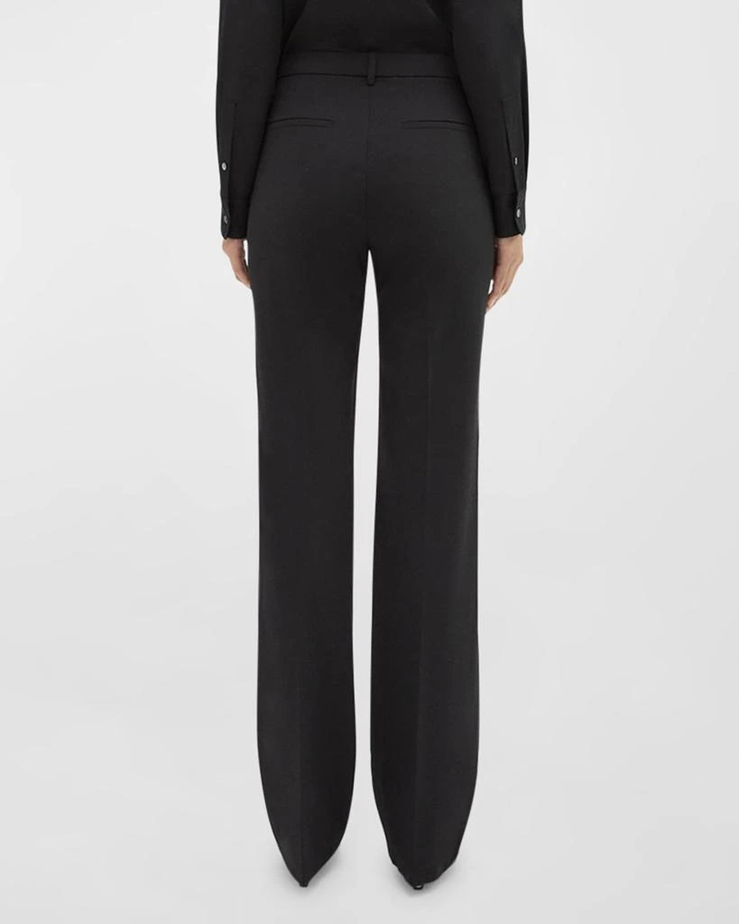 Theory Traceable Wool Slim Straight-Leg Trousers 3