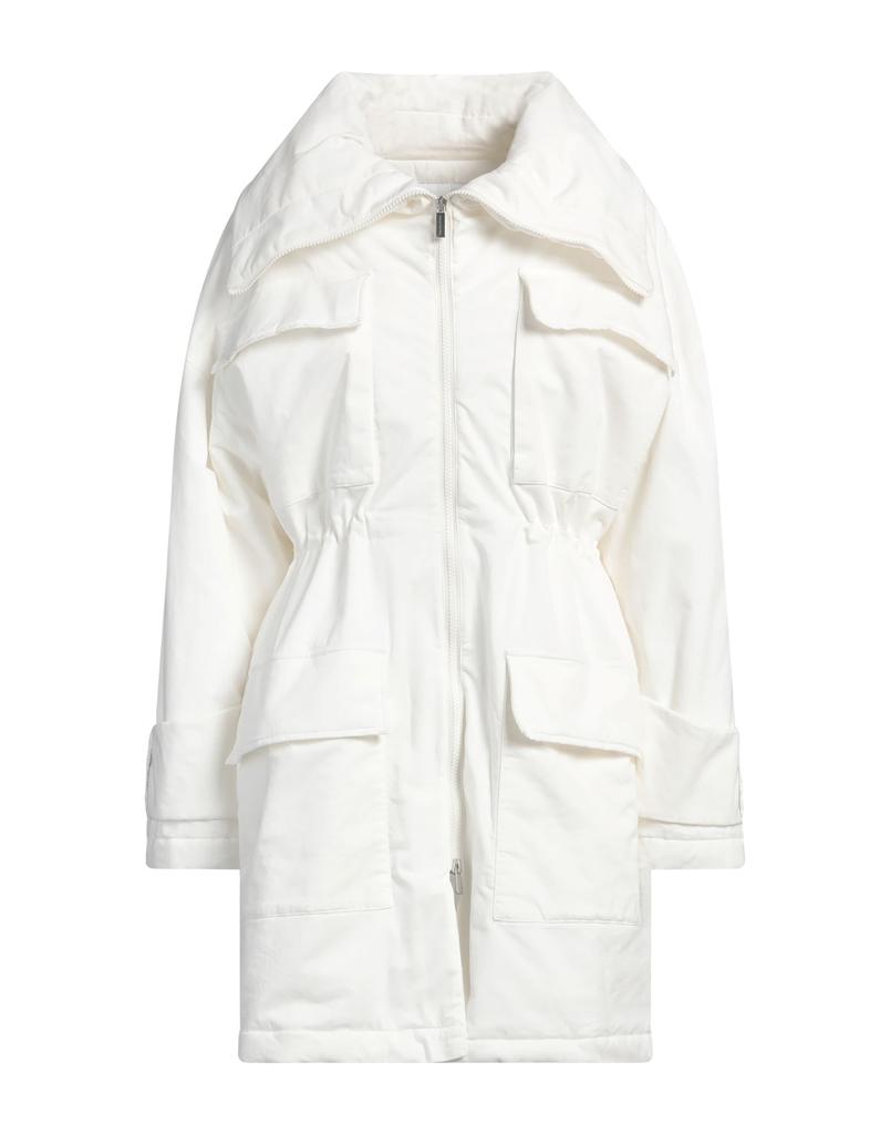 コート FABIANA FILIPPI Woman Coat White CTD265F463L302 0149 Fabiana Filippi Wool Coat | Neutrals | FARFETCH