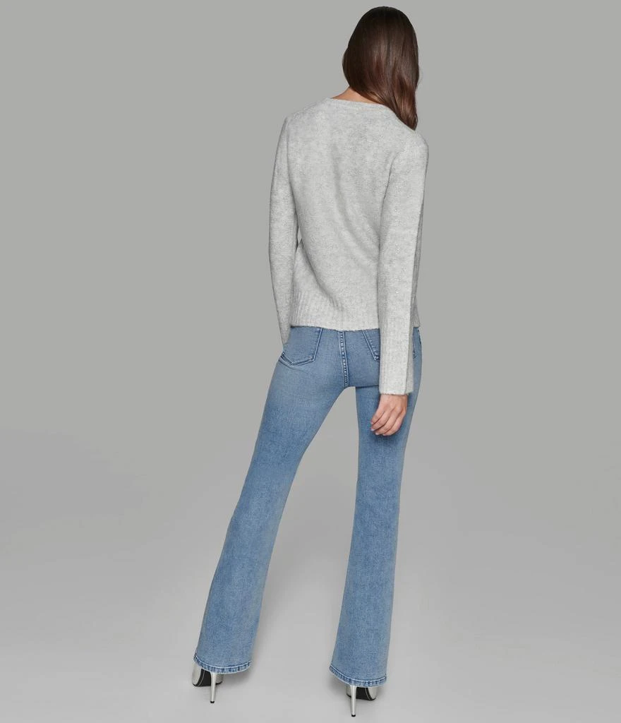 Karl Lagerfeld Paris BONJOUR SCRIPT LUREX SWEATER 2