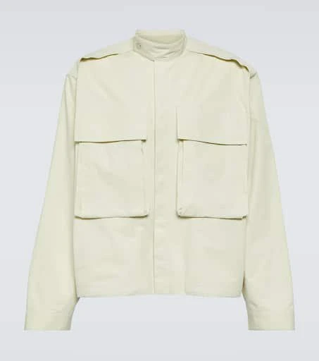 Jil Sander Oversized cotton jacket 1
