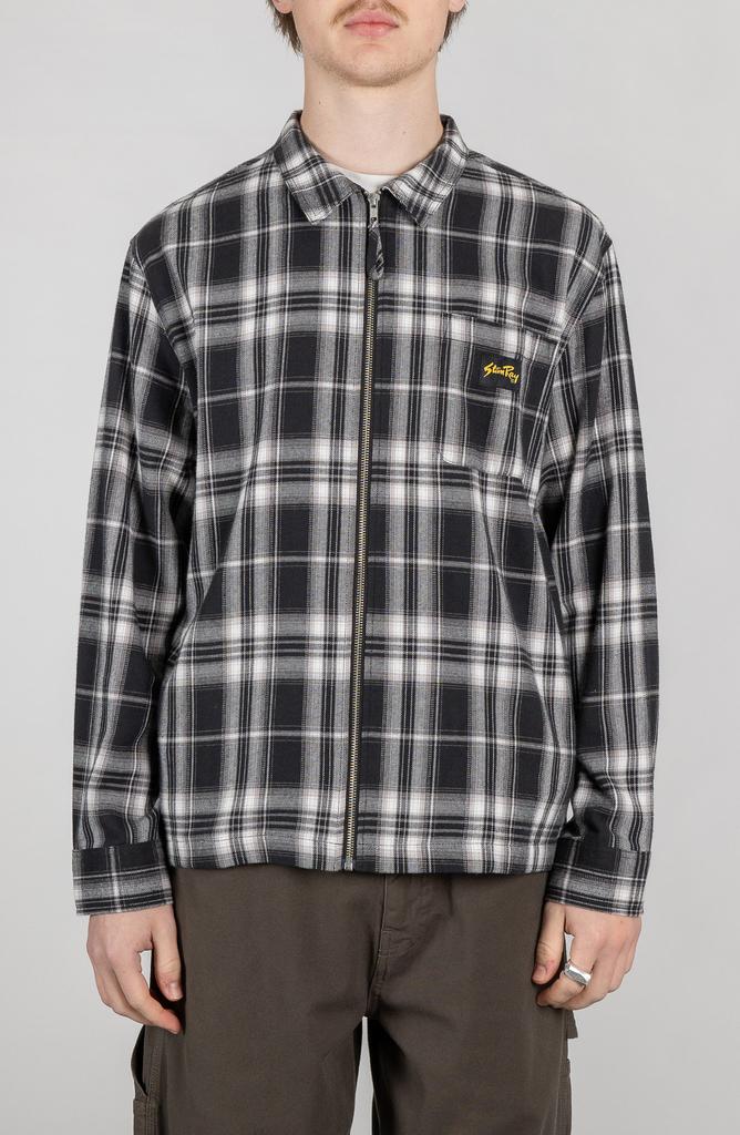 Stan Ray Plaid Zip-Up Shirt