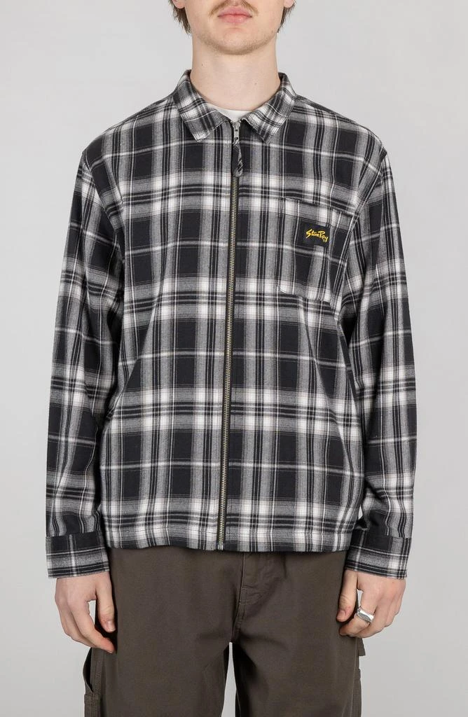 Stan Ray Plaid Zip-Up Shirt 1