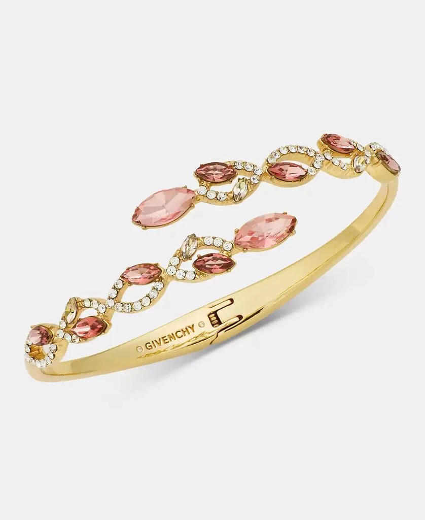 Givenchy Multi-Stone Vine Bypass Bangle Bracelet