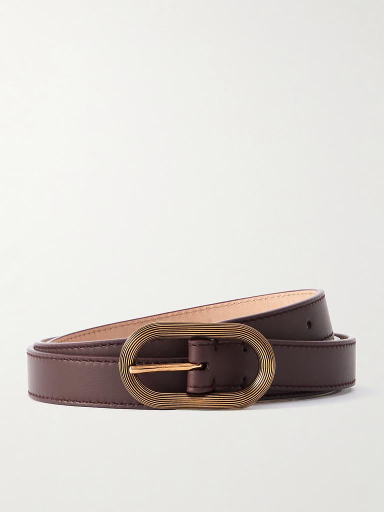 Loro Piana 皮革细腰带