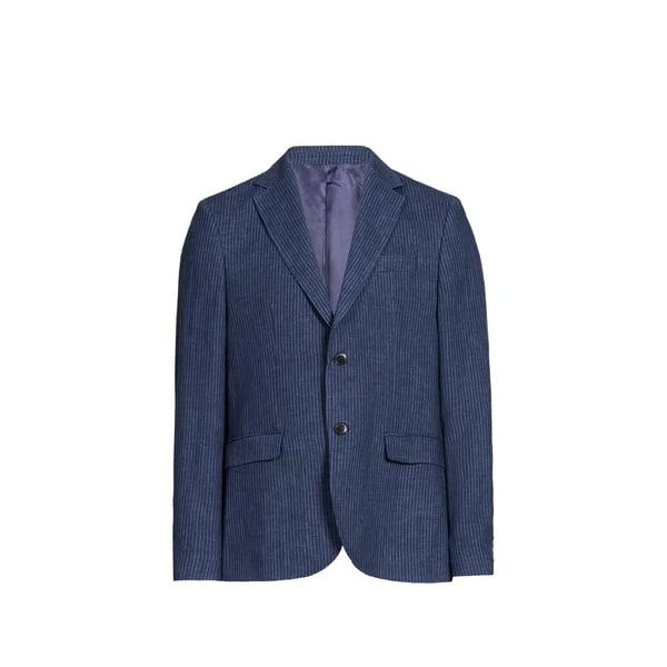 Faconnable Blazer with fine striped linen 1