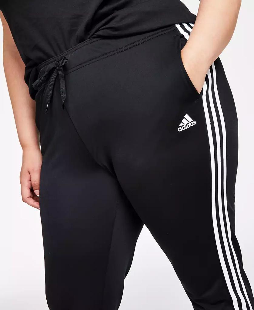 Women s Essentials Warm Up Slim Tapered 3 Stripes Track Pants XS Black 4X