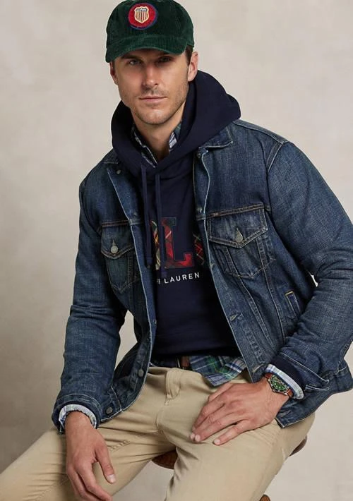 Ralph Lauren Ralph Lauren The Rl Fleece Plaid Logo Hoodie 4