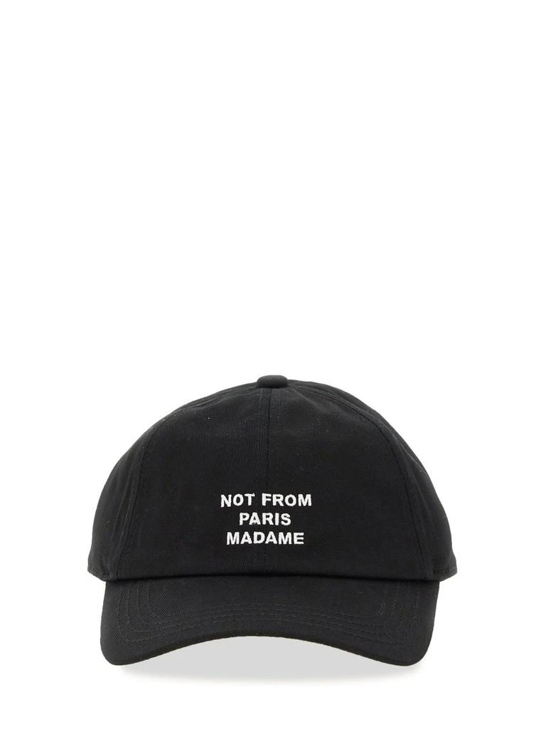 Drôle de Monsieur Drôle de Monsieur Logo-Embroidered Baseball Cap 1