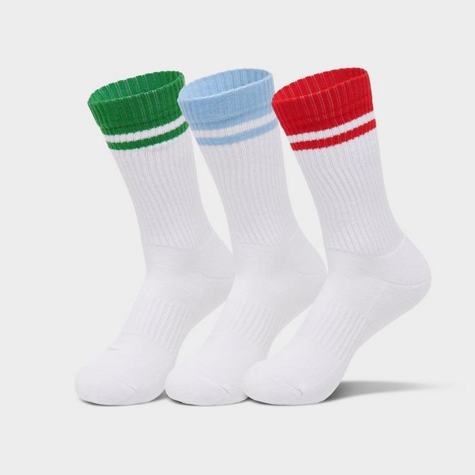 Sof Sole Sonneti Varsity Stripe Crew Socks (3-Pack)
