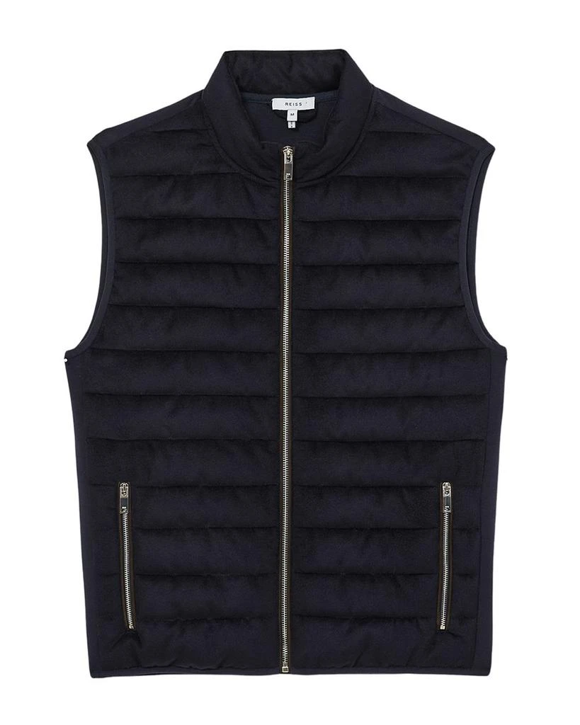 REISS Field Brushed Quilted Vest 6