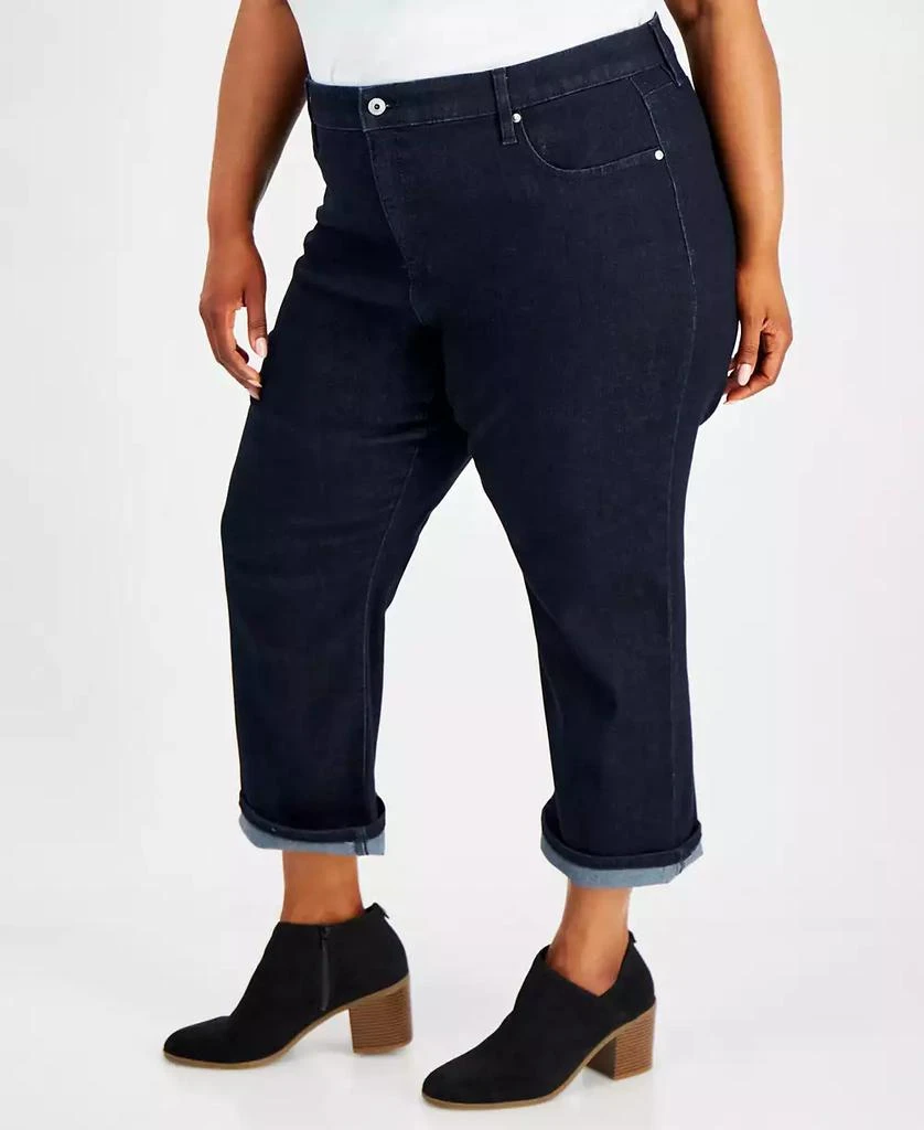 Style & Co Women's Mid-Rise Curvy Capri Jeans, 2P-28W, Exclusively at Macy's 6