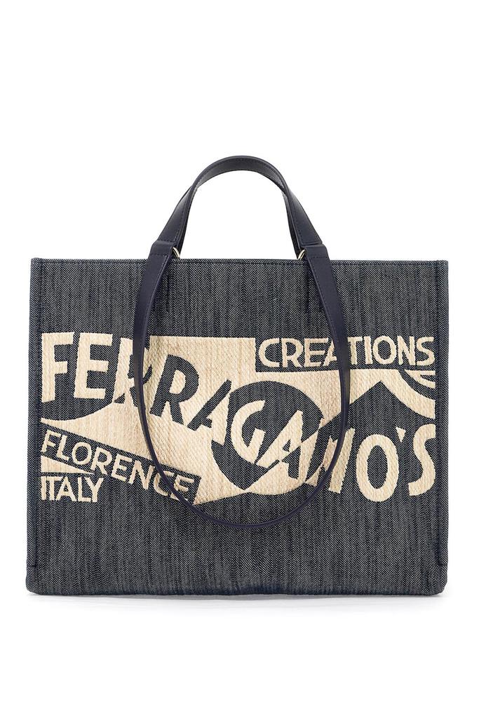 Salvatore Ferragamo Taupe Star Stella Medium Bag - Travel