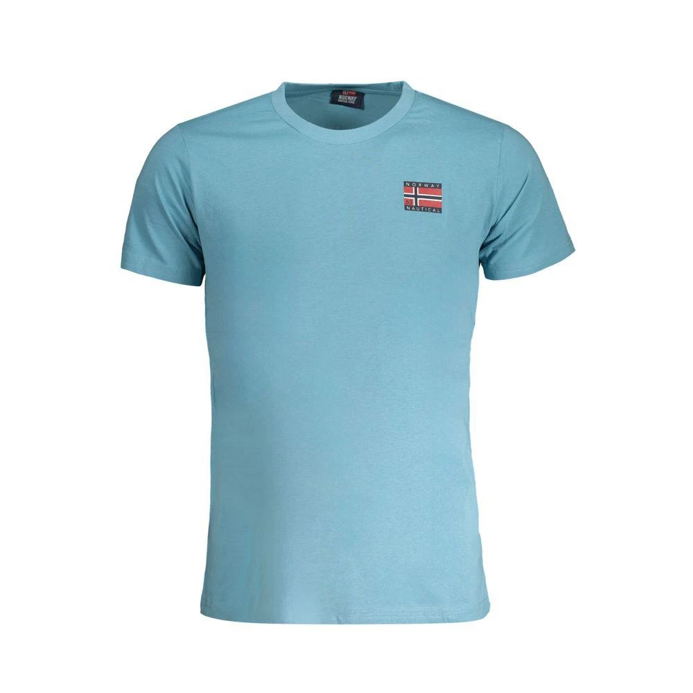 Norway 1963 Light Blue Cotton T-Shirt 1