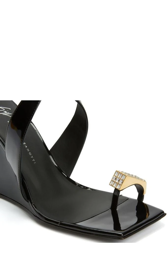 Giuseppe Zanotti Giuseppe Zanotti Nihao Ring Wedge Sandals 4