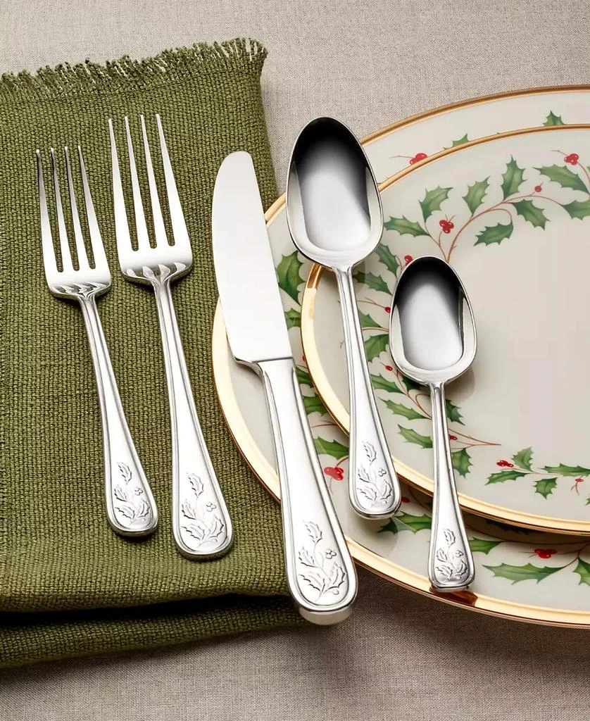 Lenox Holiday 65 Pc. Flatware Set, Service for 12 5