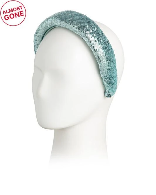 Cora Sequin Embellished Headband – On Sale Now with Up to 50  display picture 3