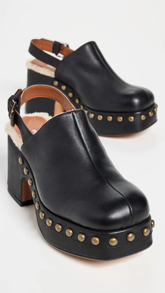 Free People Autumn Studded Platform Clogs 4