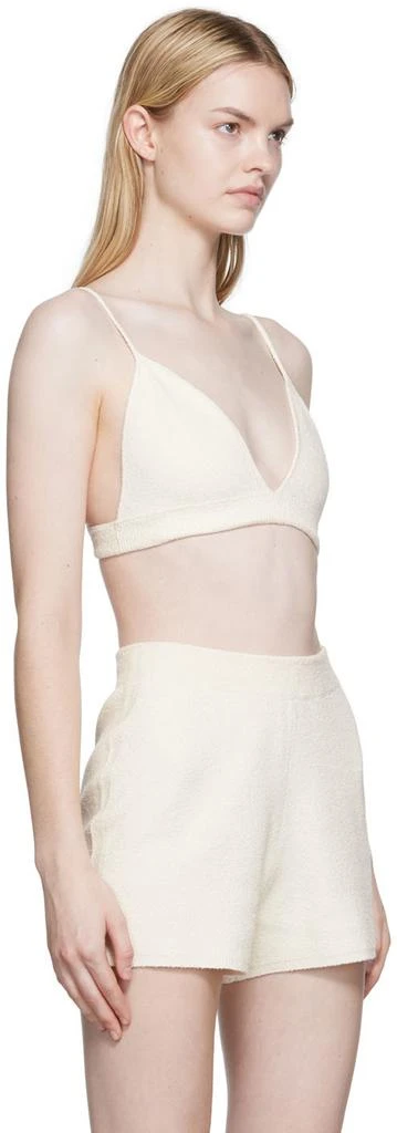Joseph Off-White Towelling Bra 2