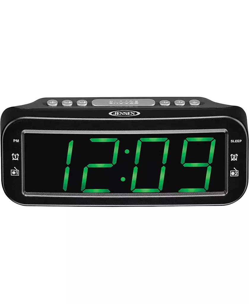 Jensen JCR-206 Clock Radio Digital Am/Fm Dual Alarm 3