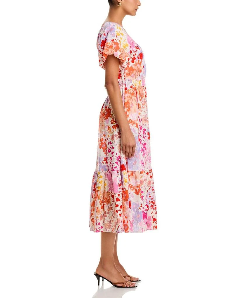 Derek Lam Laine Floral Printed Dress 5