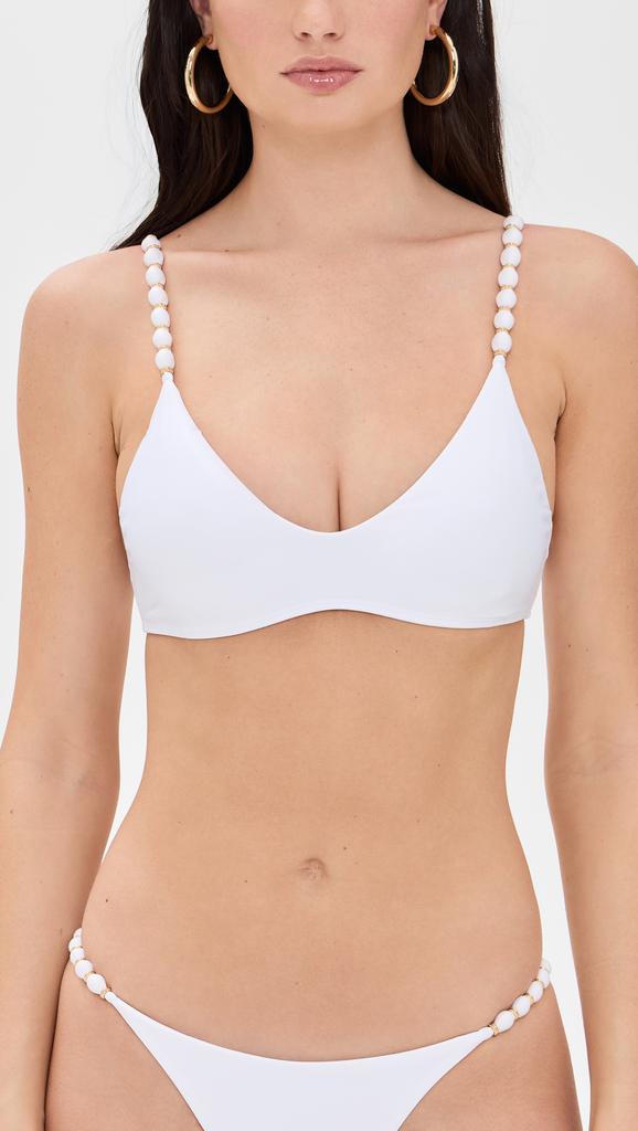 VIX PAULA HERMANNY Li Beads Bikini Top