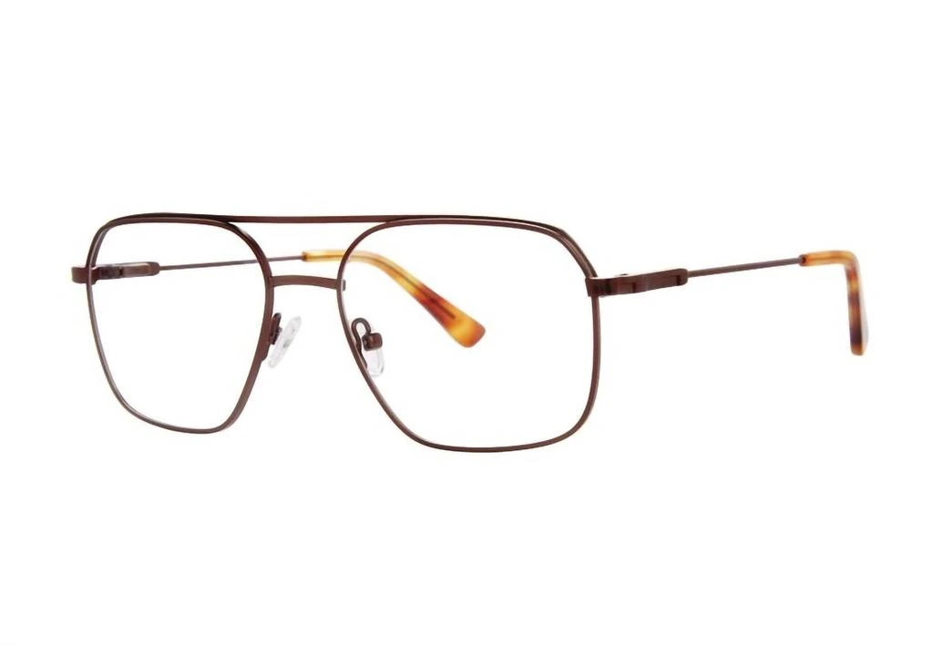 Giovani di Venezia Men
s Lateral Aviator Eyeglasses In Matte Brown