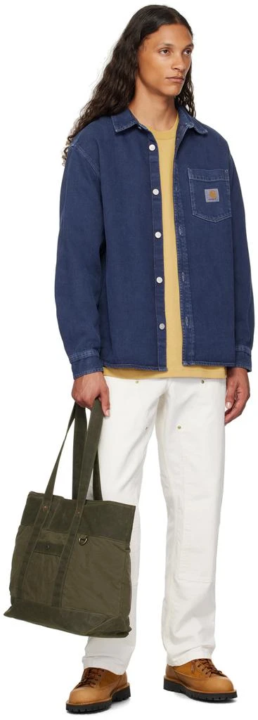 Carhartt WIP Blue George Denim Jacket 4