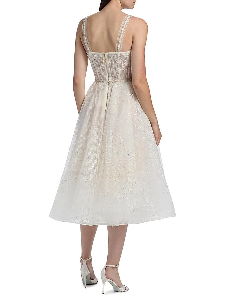 BRONX AND BANCO Mademoiselle Bridal Midi-Dress 5