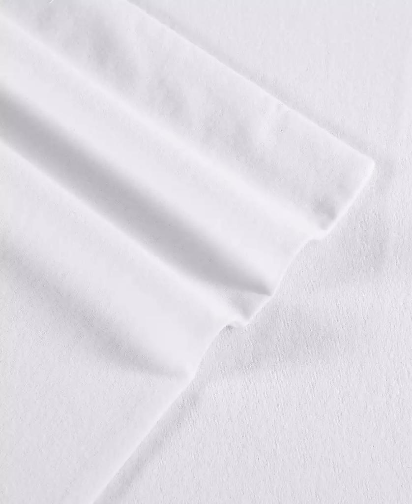 Eddie Bauer Solid 100% Cotton Brushed Flannel 3-Pc. Sheet Set, Twin
