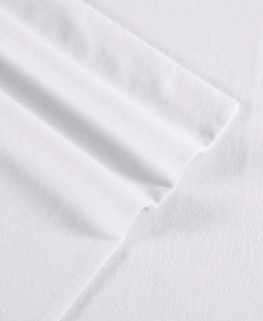 Eddie Bauer Solid 100% Cotton Flannel 4-Piece Sheet Set, Full 2