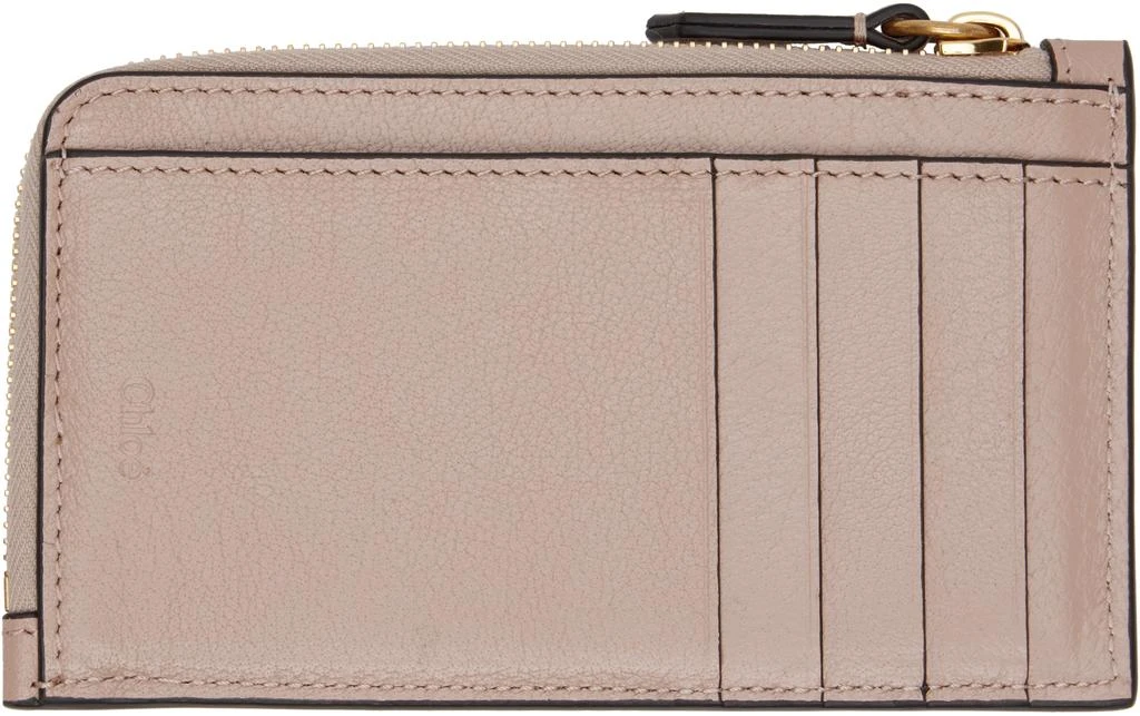 Chloé Pink Small Paddington Card Holder 2