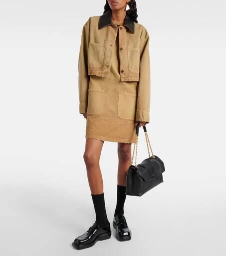 Prada Medium leather shoulder bag 5