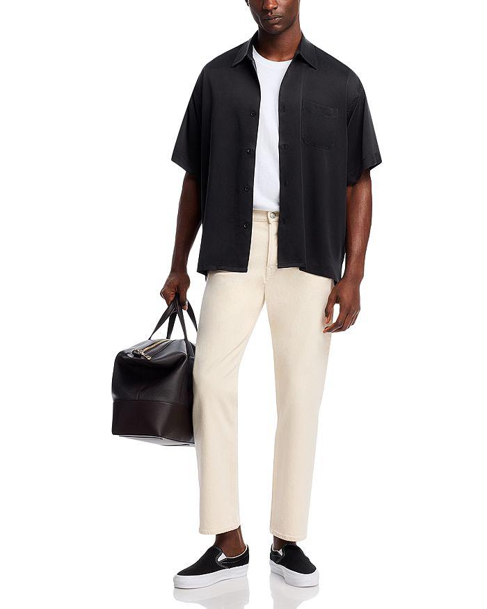 John Elliott Brushed Silk Short Sleeve Shirt