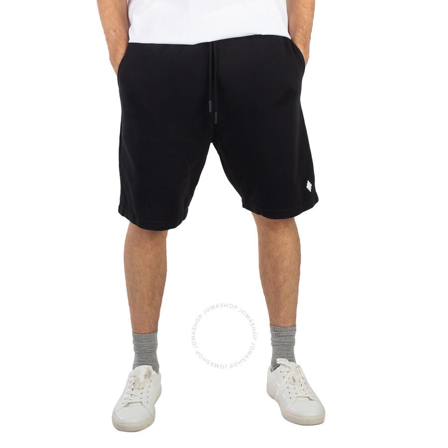 Marcelo Burlon Cross Basketball Cotton Shorts