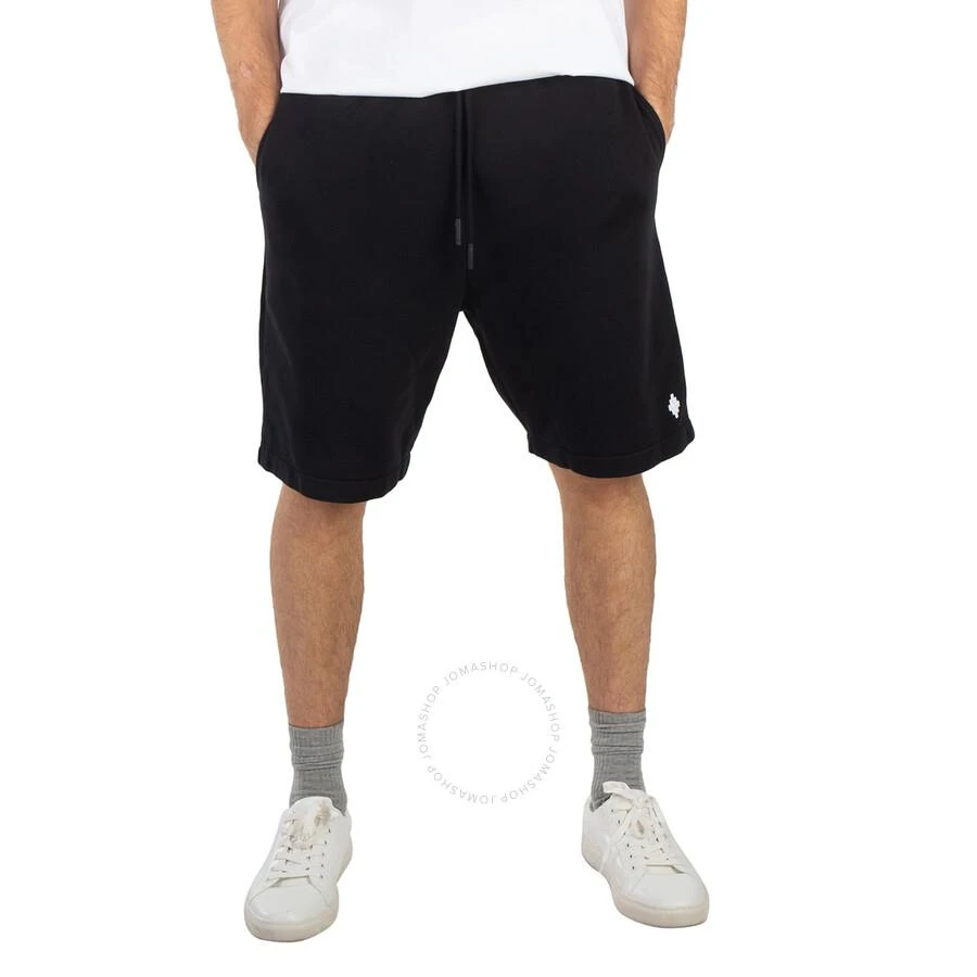 Marcelo Burlon Cross Basketball Cotton Shorts 1