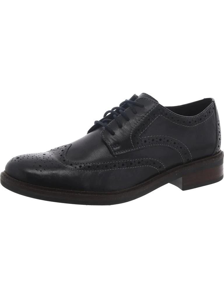 Bostonian Maxton Wing Mens Leather Lace-Up Derby Shoes 1