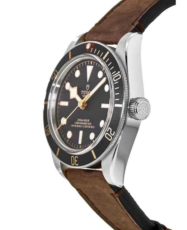 Tudor Tudor Black Bay Fifty-Eight Black Dial Brown Leather Strap Men's Watch M79030N-0002 3