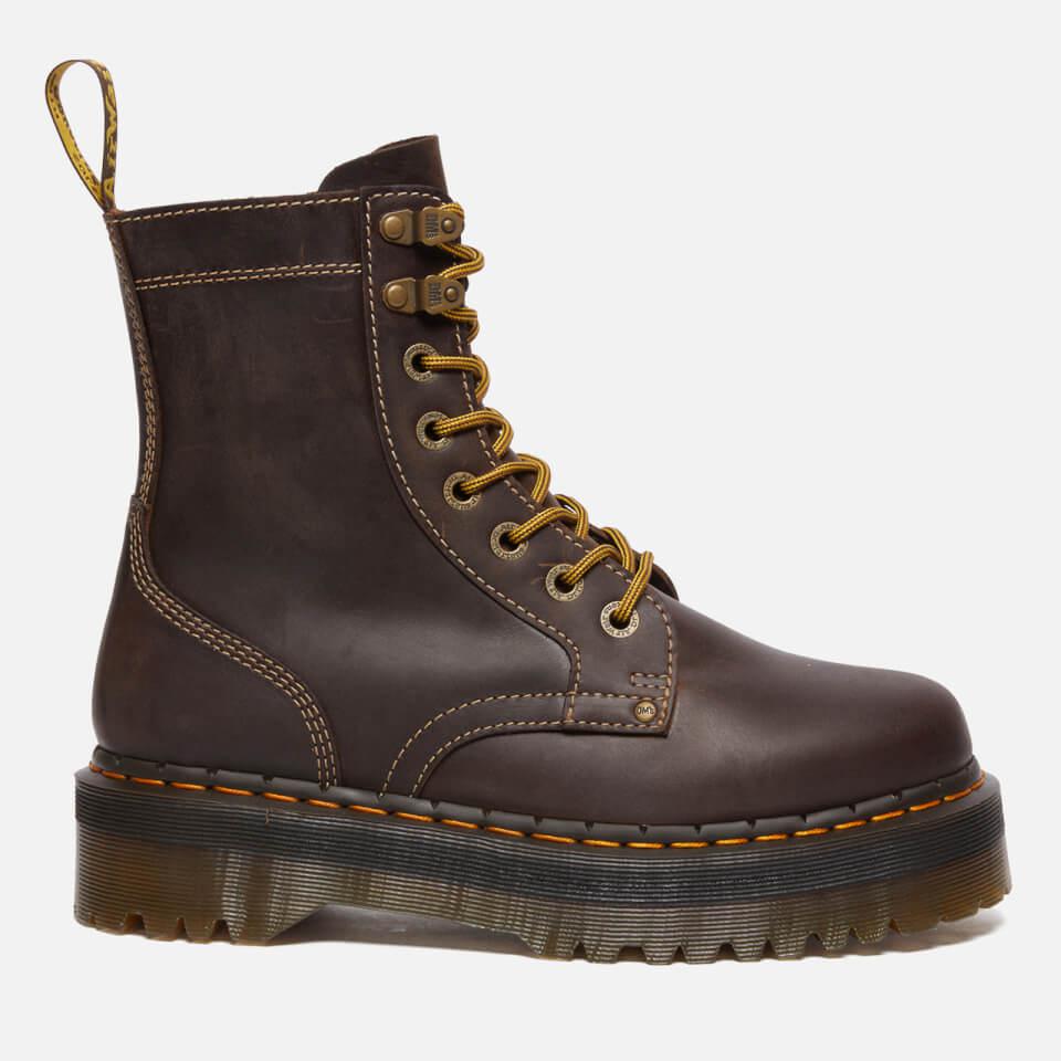 Dr. Martens DR. MARTENS WOMEN'S JADON LEATHER 8-EYE BOOTS