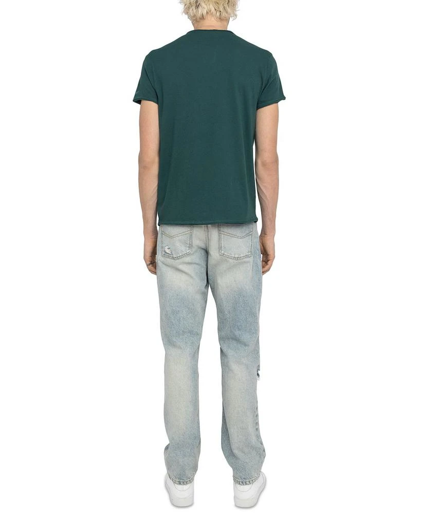 ZADIG & VOLTAIRE Monastir Split Collar Tee 3