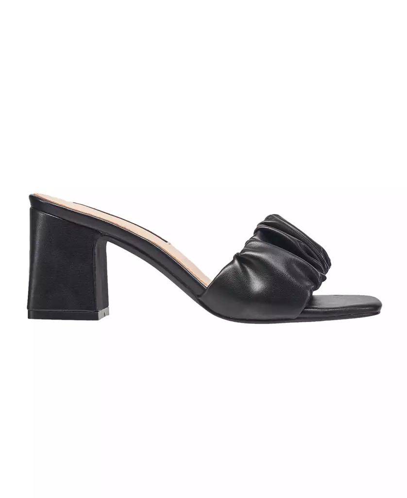 French Connection Women's Block Heel Slide Sandals