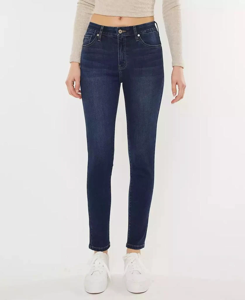 Kancan Women's High Rise Super Skinny Jeans 1