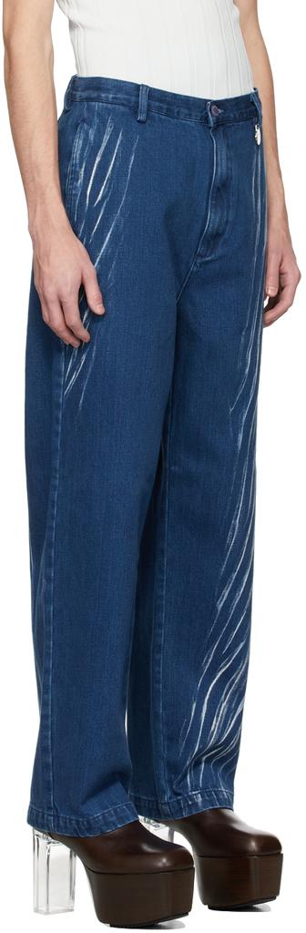 Xander Zhou Blue Denim Jeans