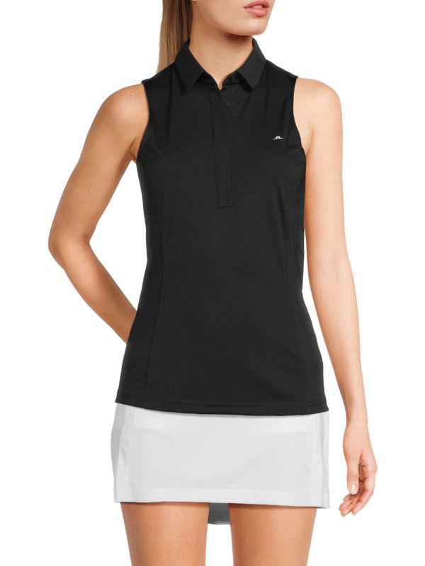 J. Lindeberg Dena Solid Sleeveless Top