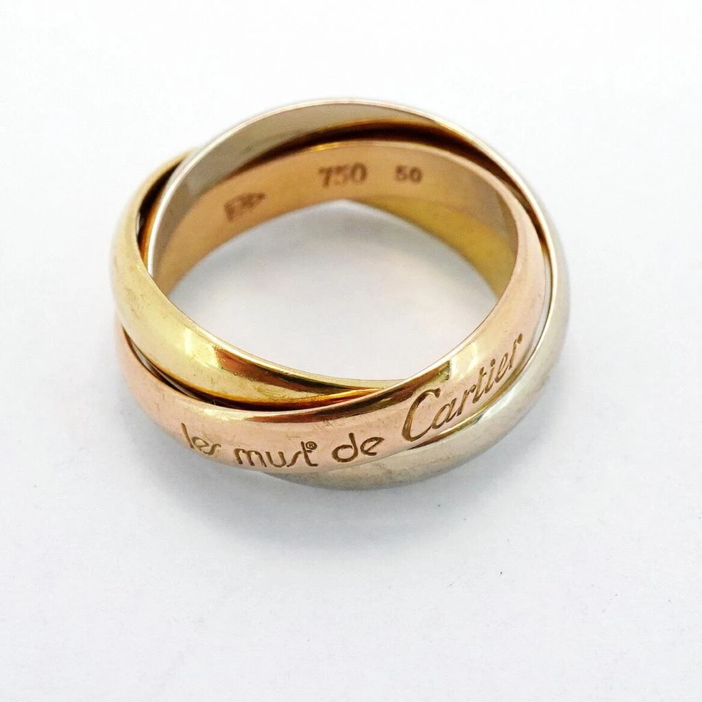 Cartier pink gold (18K) gold (18K) yellow gold (18K) Band Ring (Pre-Owned) 3