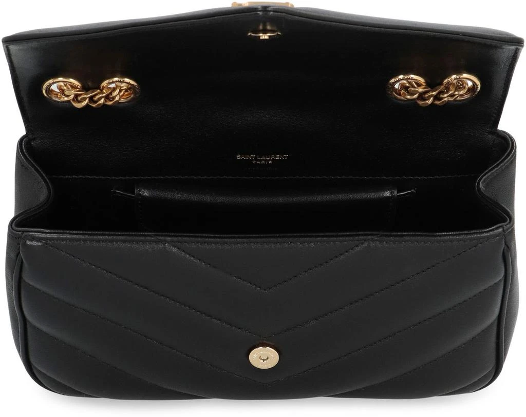 Yves Saint Laurent Saint Laurent Loulou Small Leather Crossbody Bag 4
