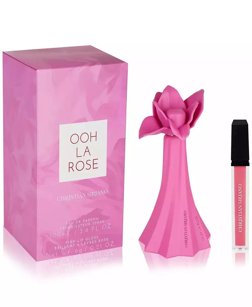 Christian Siriano 2-Pc. Ooh La Rose Eau de Parfum 
Lip Gloss Gift Set 4