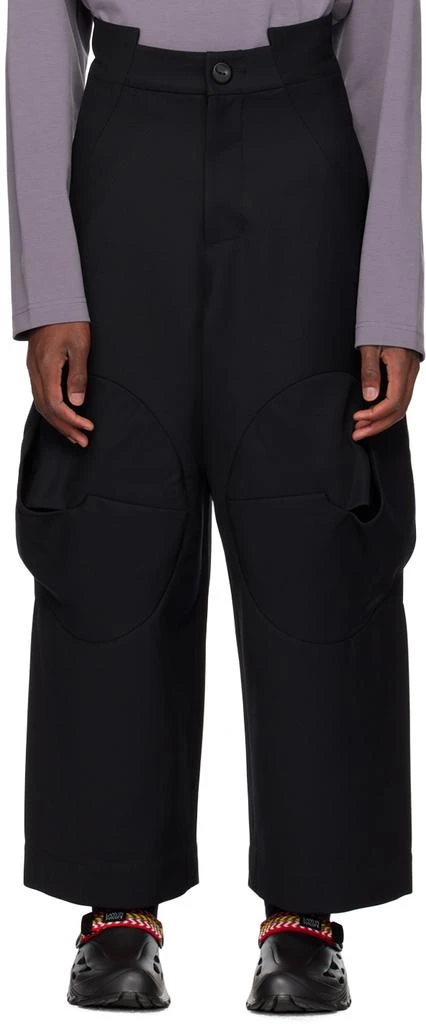 pet-tree-kor Black Alfalfa Trousers 1