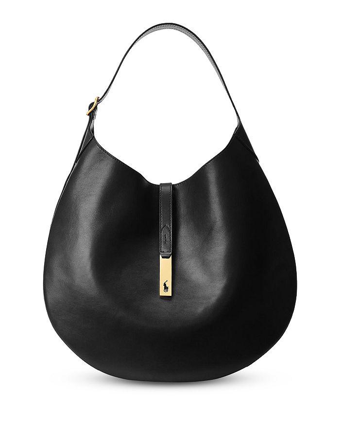 Ralph Lauren Polo ID Large Hobo Shoulder Bag
