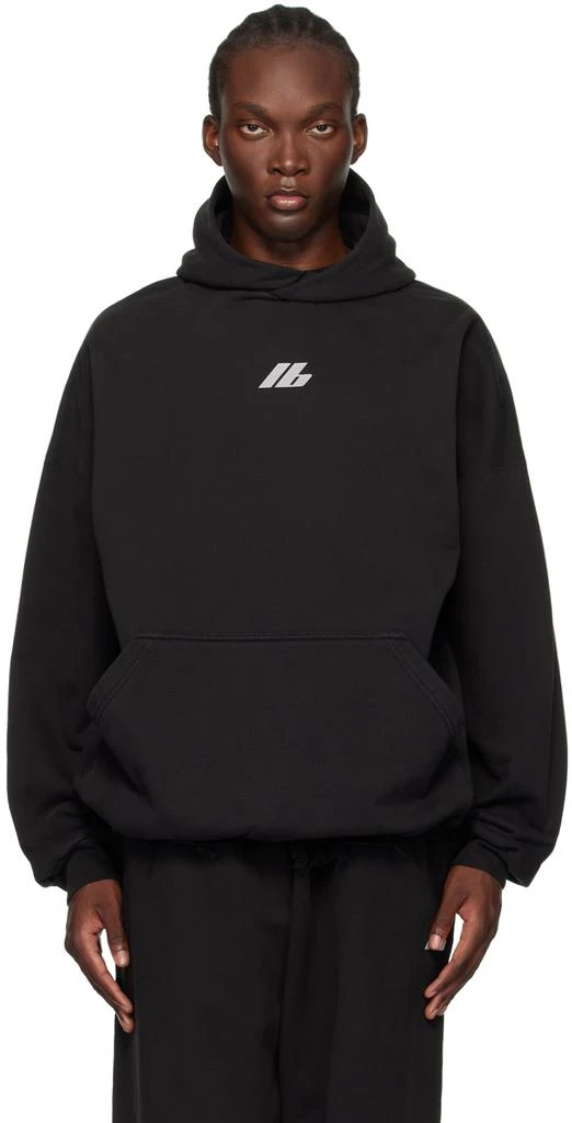 Balenciaga Black 'Activewear' Hoodie 1
